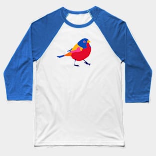 PAINTED BUNTING BIRD Baseball T-Shirt